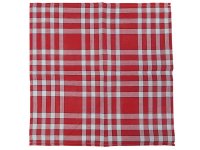 Serviette de table NORMANDE 45x45 cm vichy rouge et blanc